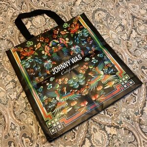 New Johnny Was Phoenix Bird and Flowers foldable Tote